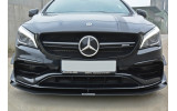 Racing дифузор переднього бампера Mercedes CLA A45 AMG C117 вер.1