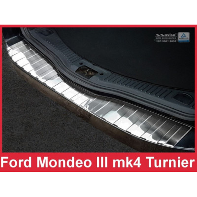 Накладка захисна на бампер Ford Mondeo mk4 kombi