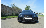 Накладка переднього бампера Lexus IS Mk3 Fl версія F-Sport вар.1