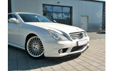 Дифузор під передній бампер Mercedes CLS C219 55AMG