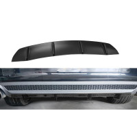 Центральний дифузор заднього бампера Audi A7 C7 Mk1 S-Line