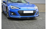 Тюнінговий дифузор переднього бампера Subaru BRZ рестайл вер.3