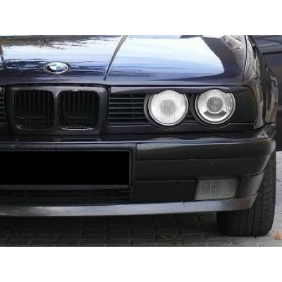 Вії (накладки на фари) BMW 5 E34 з вирізами