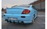 Центральний дифузор заднього бампера Hyundai Tiburon MK2 FACELIFT