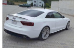 Бічні тюнінги накладки заднього бампера Audi A5 8Т S-line FL Coupe