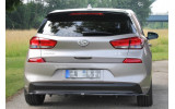 Тюнінг накладка на спойлер Hyundai I30 MK3 Hatchback