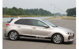 Тюнінг накладка на спойлер Hyundai I30 MK3 Hatchback