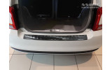 захисна накладка на бампер FIAT 500 Hatchback Carbon