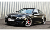 Дифузор переднього бампера BMW 4 F32 M-pack (GTS-Look) вер.2