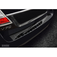 захисна накладка заднього бампера Volvo V70 3 FL чорна глянсова