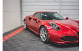 Бічні дифузори порогів Alfa Romeo 4C