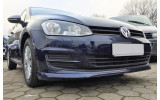 Накладка переднього бампера VW Golf 7