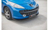 Тюнінговий дифузор переднього бампера Peugeot 207 Sport