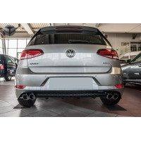 накладка заднього бампера VW GOLF VII FL з муляжами вихлопних труб з обох боків