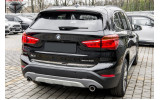 хром накладка на кришку багажника BMW X1