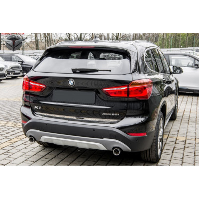 хром накладка на кришку багажника BMW X1