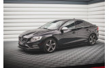 Накладки під бічні пороги Volvo S60 R-design MK2