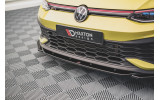 Тюнінгова накладка переднього бампера Volkswagen Golf 8 GTI Clubsport вер. 2