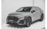 Накладка переднього бампера (дифузор) Audi Q3 Sportback S-line вер. 1