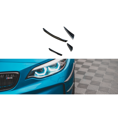 Комплект накладок на передній бампер (Canards) BMW M2 F87