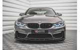 Тюнінговий дифузор переднього бампера BMW M4 F82