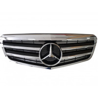 решітка для Mercedes E-Class W212 (CL Chrome Black)