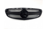 матові центральні грати для Mercedes E-Class W212 (AMG Matte Black)