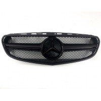 матові центральні грати для Mercedes E-Class W212 (AMG Matte Black)