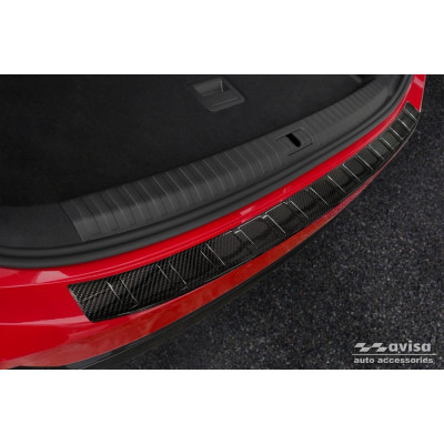 карбонова накладка на задній бампер Audi Q3 II Sportback / RS Q3 II Sportback