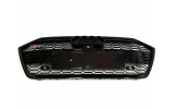чорні центральні грати під камеру для Audi A7 C8 4K стиль RS