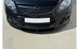 Тюнінгова спідниця переднього бампера Opel Corsa NURBURG (FOR OPC / VXR BUMPER)