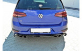 Бічні накладки заднього бампера VW Golf 7 R/R-Line Facelift