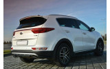 Накладка на спойлер багажника Kia Sportage mk4 GT-Line