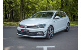 Тюнінг дифузор переднього бампера Volkswagen Polo MK6 версія GTI