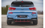 Центральний дифузор на задній бампер Racing Durability Hyundai I30 N MK3