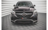 Накладка під передній бампер Mercedes GLE Coupe 63AMG C292