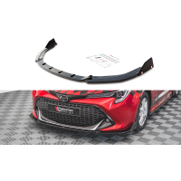 Дифузор із накладками на передній бампер Toyota Corolla 12 GR SPORT Hatchback