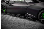 Бічні дифузори (листви) на пороги Lamborghini Huracan EVO