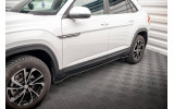 Тюнінг накладки (листви) під бічні пороги VW Atlas Cross Sport