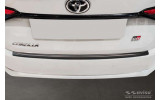 захисне листя на задній бампер Toyota Corolla 12 седан