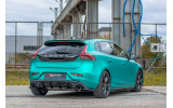 Центральний дифузор заднього бампера Volvo V40 R-design