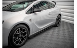 Листя під пороги Street pro Opel Astra J GTC версія OPC-Line