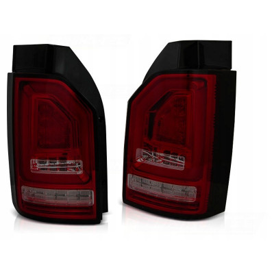Ліхтарі тюнінгові LED BAR Volkswagen T6 дорестайл (динамічні повороти)