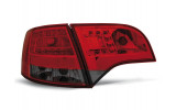 Ліхтарі задні тюнінгові з діодами AUDI A4 B7 avant red smoke