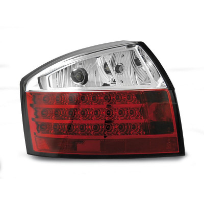 Діодні ліхтарі задні AUDI A4 B6 седан, red white