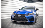 Передній тюнінговий дифузор на бампер Lexus GS F MK4 рестайл вер. 2