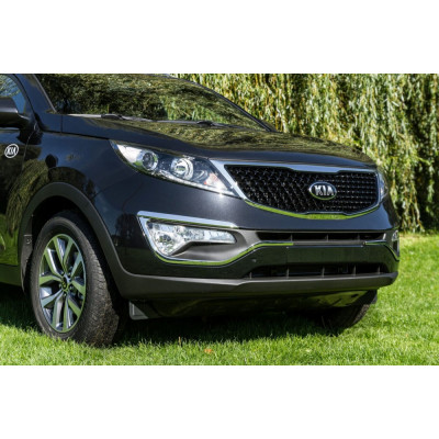 листя переднього бампера Kia Sportage