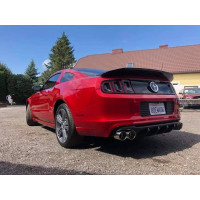Дифузор заднього бампера Ford Mustang V6, GT (2013-2014) стиль Shelby