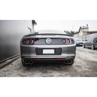 Дифузор заднього бампера Ford Mustang V6, GT (2013-2014) стиль GT500