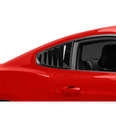 Накладки-жалюзі на бічні вікна Ford Mustang